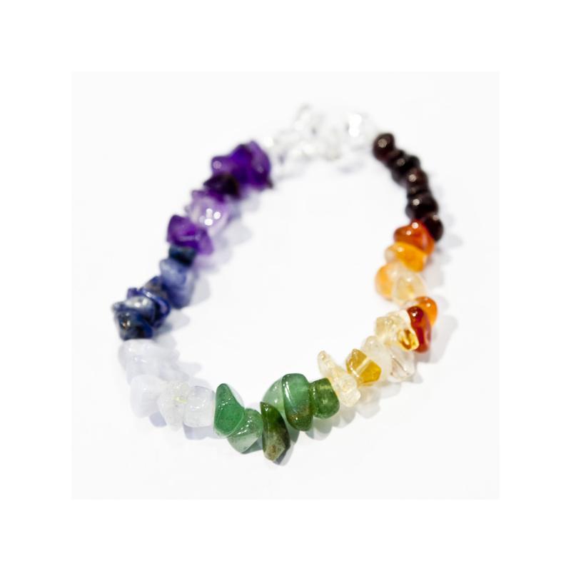 Pulsera Piedra Semipreciosa Chakras (Elastica)(C6)