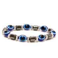 Pulsera Simil Cristal Ojo Turco Azul (Contra Mal de Ojo) (El...