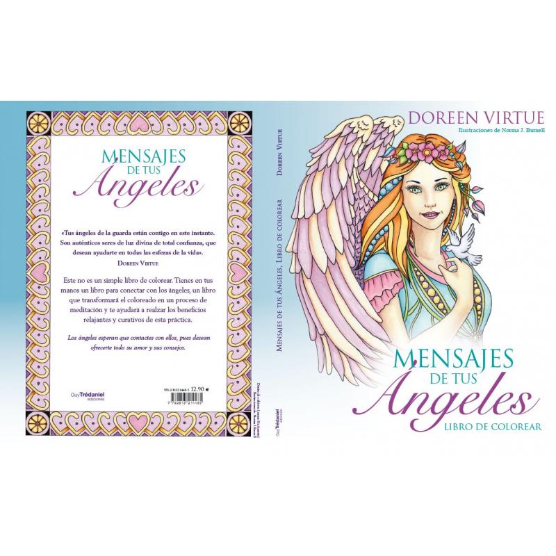 LIBRO Mensajes de tus Angeles- Doreen Virtue (Libro de Colorear) (GUYT)