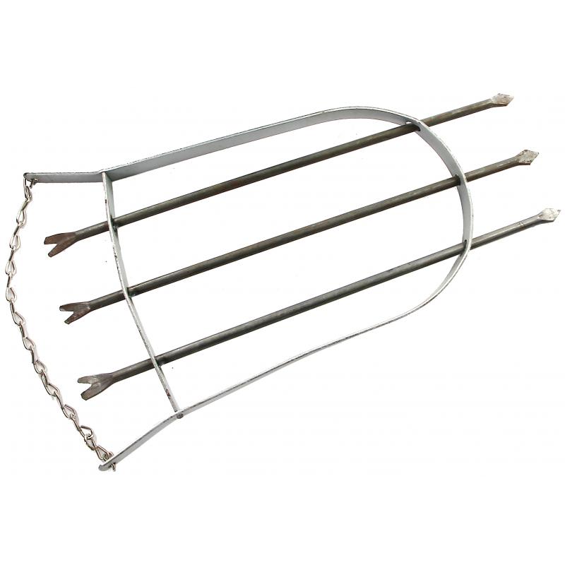 Sant. Ochosi metal tres fechas 25 x 15 cm - 9,8 inch