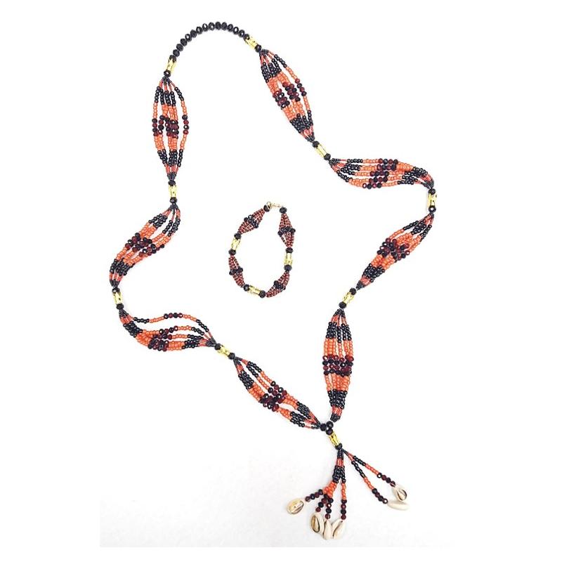 Collar Santeria Mazo Eleggua con Ilde mazo (100/20 cm)