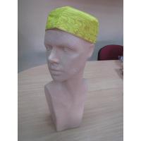 Gorro Santero Bordado Amarillo 58 cm. (Ochun)