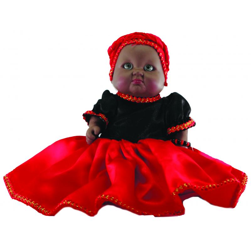 Muñeca Orisha Eleggua 16 cm. Bebe mini (Sin Accesorios)