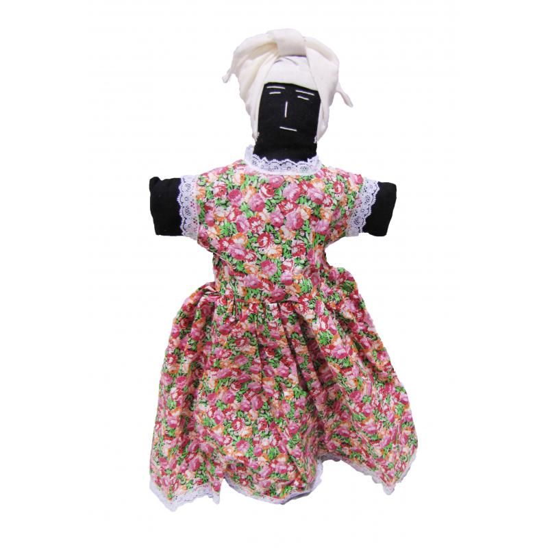 Muñeca Tela Oya con Vestido 55 x 18 cm (Origen Cuba)