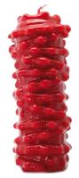 Vela Forma Mil Nudos 17 cm (Rojo) (Blister)