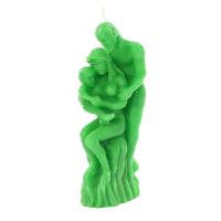 Vela Forma Familia / Fertilidad 20 cm (Verde)