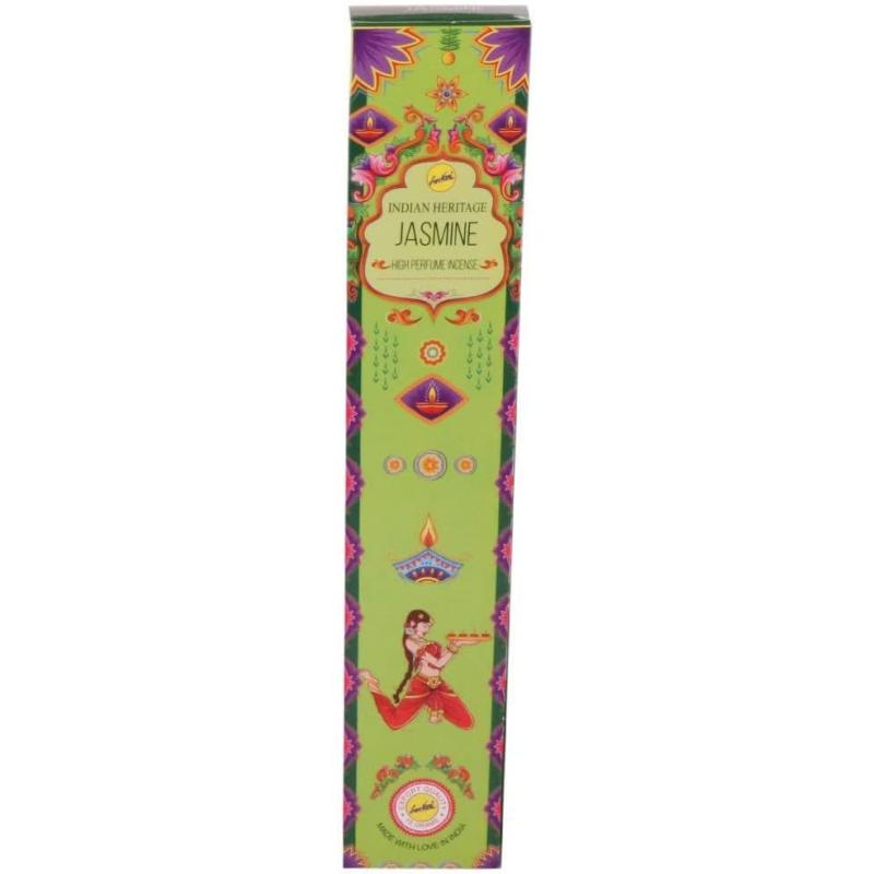 Incienso Indian Heritage Jasmine-Jazmin (15g) (Sree Vani) (P12)