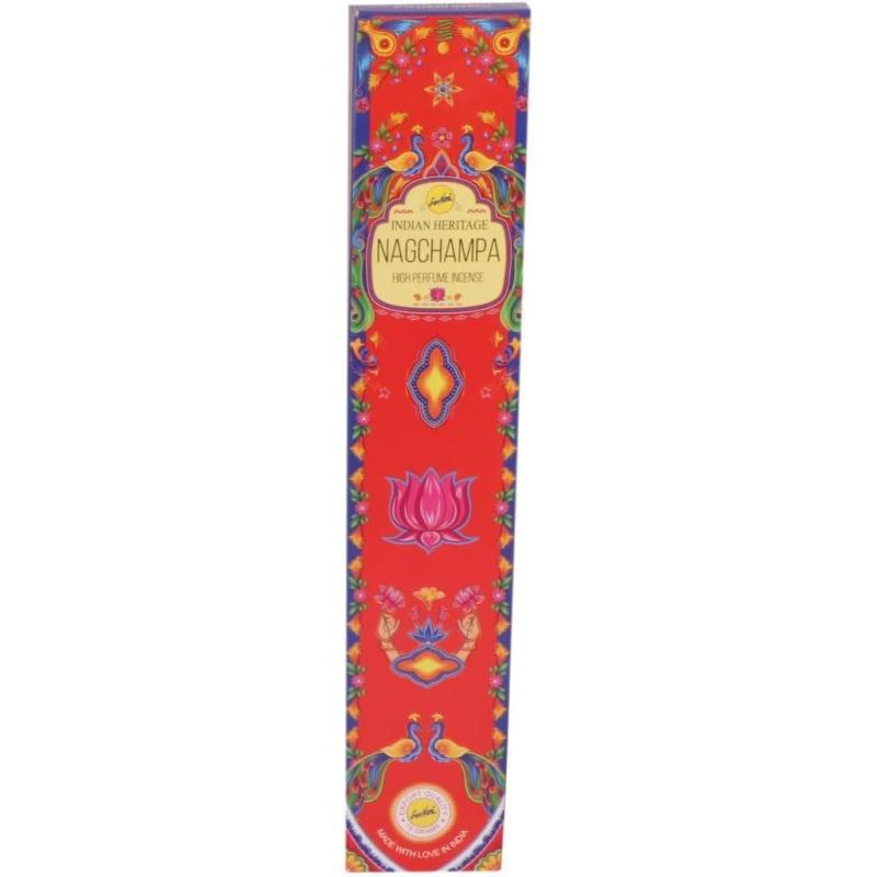 Incienso Indian Heritage Nagchampa-Nag Champa (15g) (Sree Vani) (P12)