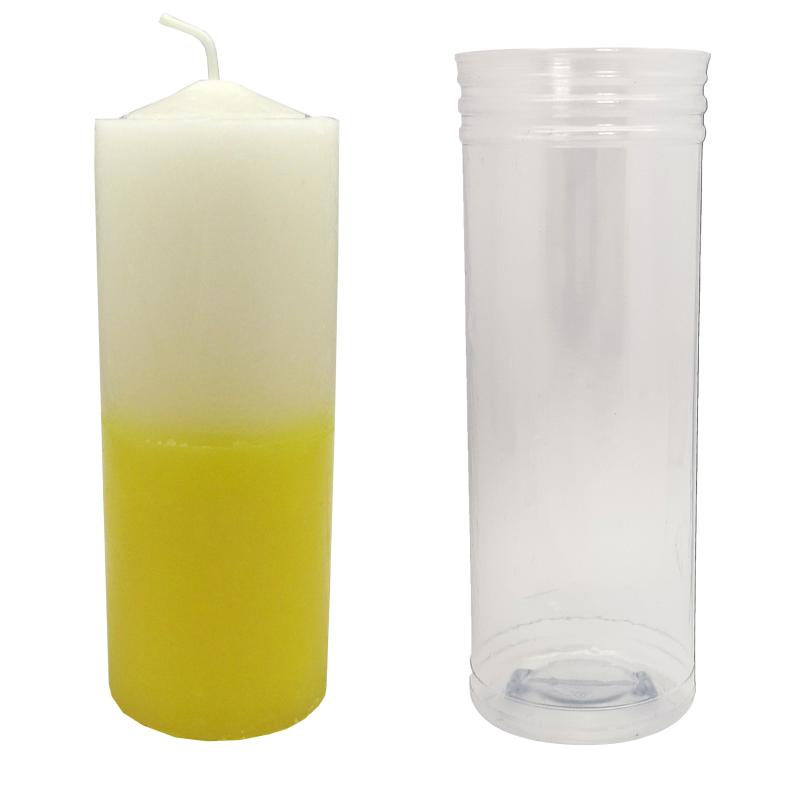 Velon Blanco Amarillo 15 x 5.5 cm (Con Tubo Protector)* Velon Blanco Amarillo 15 x 5.5 cm (Con Tubo Protector)*