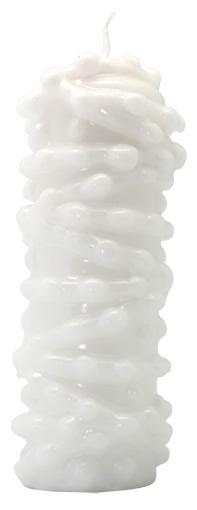 Vela Forma Mil Nudos 17 cm (Blanco) (Blister)