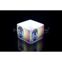 VELON FANAL Buda F. Amarillo 10 x 7 cm (Incluye Vela de Noch...