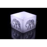 VELON FANAL Elefante Etnico 10 x 7 cm (Incluye Vela de Noche...