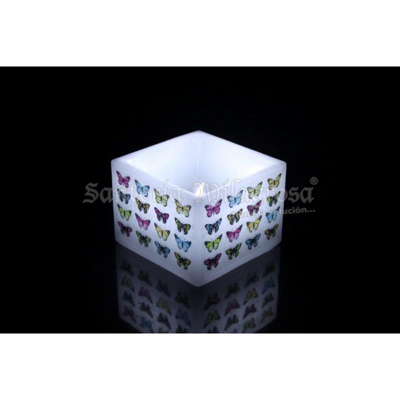 VELON FANAL Mariposas Nº 1 10 x 7 cm (Incluye Vela de Noche) (HAS)