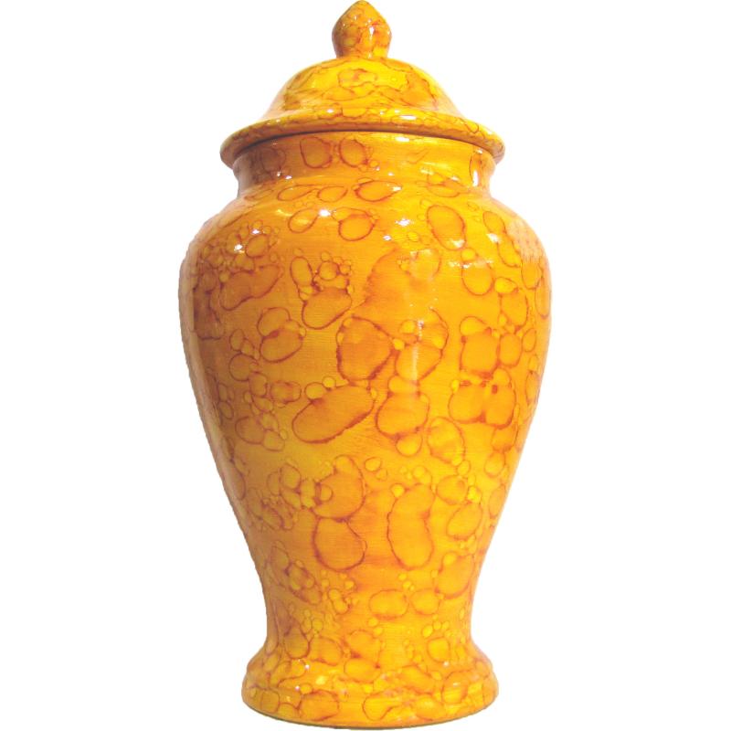 TIBOR Ceramica Ochun 50 x 24 cm aprox. (Amarilla gotas marrones)(08/23)