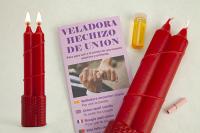 VELADORA HECHIZO DE UNION (Para unión amorosa y reconciliac...