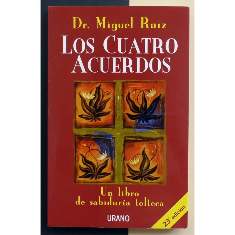 Libro Cuatro Acuerdos (Urano)