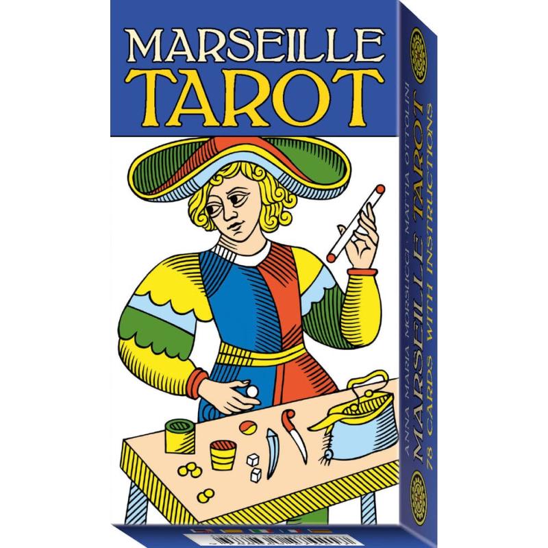 Tarot de Marseille - Blue (Multi Idioma) Anna Maria Morsucci, ilustraciones de Mattia Ottolini  (SCA