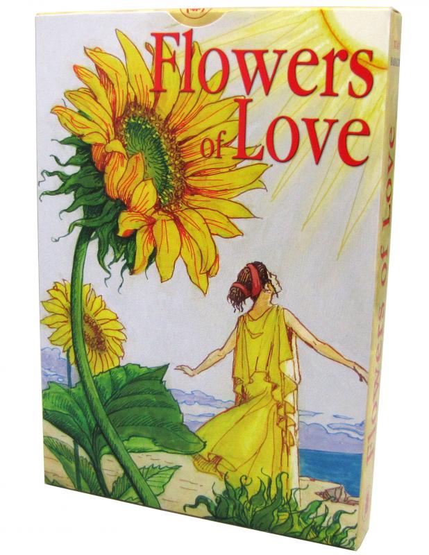 Tarot coleccion Flowers of Love - Laura Tuan and Severino Baraldi (Set - Libro + 36 Cartas) (EN) (SC