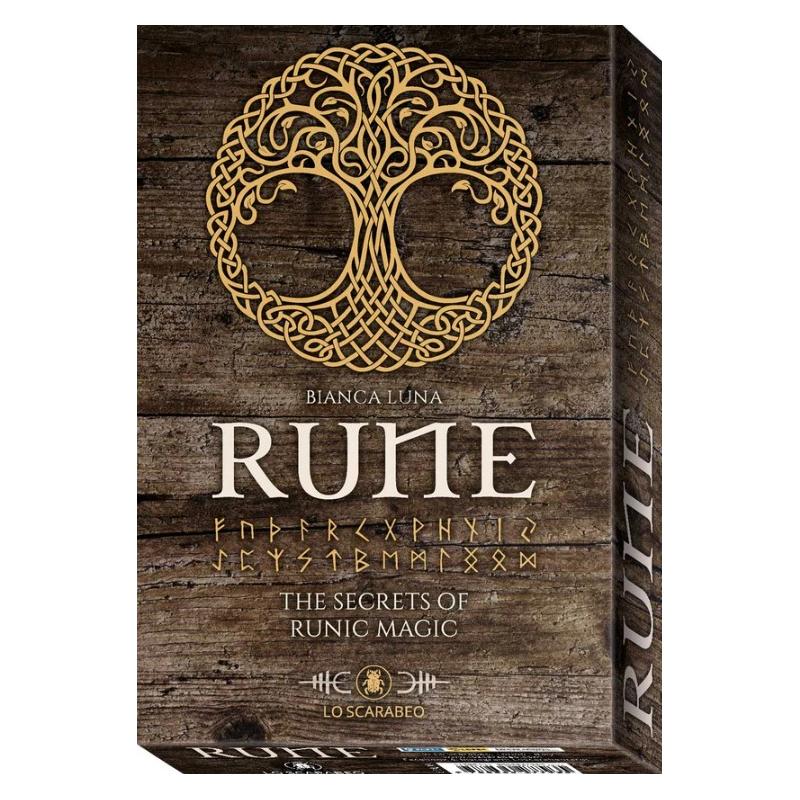 Set Libro Runes (INGLÉS) (Libro + Runas) (EN) - Bianca Luna - Lo Scarabeo