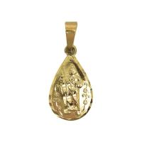Amuleto Judas Tadeo Tumbaga Medalla Dorado 2.5 cm