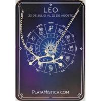 Gargantilla constelación Leo - plata 925