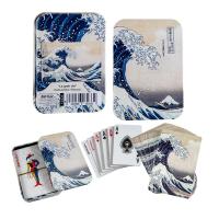 Baraja Poker La gran ola - Katsushika Hokusai 7x10 cm en Lat...