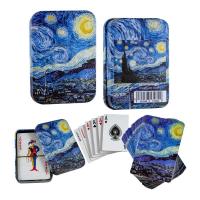 Baraja Poker Noche estrellada - Vicent Van Gogh 7x10 cm en L...