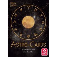 Oraculo Astro-Cards - Brock Tanja  (43 Cartas+Libro) (EN) (AGM)