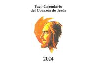 TACO CALENDARIO DEL CORAZÓN DE JESÚS 2024 (Con Imán)