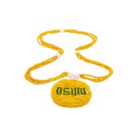 Collar Santeria con Medallon OSUN (amarillo)
