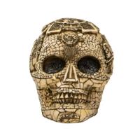 Imagen Craneo Calavera Azteca 1 Hueso 19 x 16 cm Artesanal (...