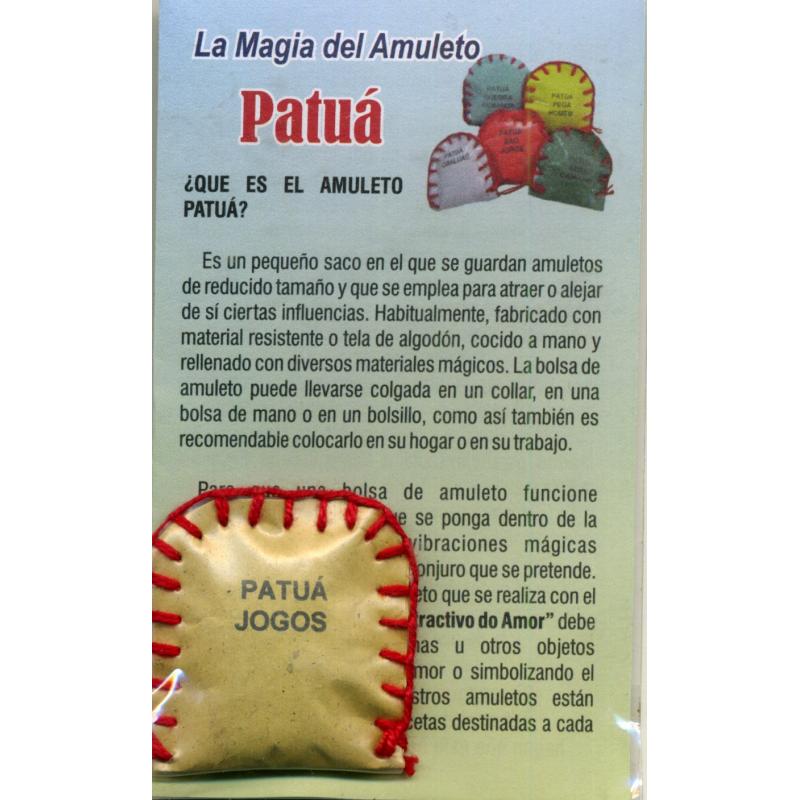 Amuleto Patua Juego Suerte (Jogos) (Ritualizados y Preparados con Hierbas) *