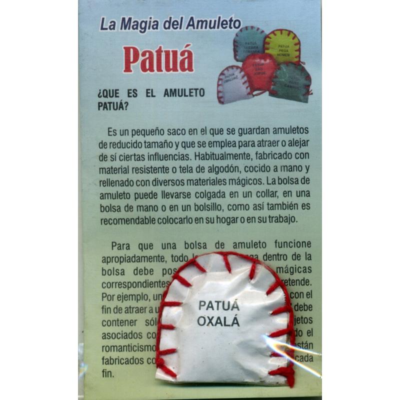 Amuleto Patua Obatala Orisha (Oxalao) (Ritualizados y Preparados con Hierbas)