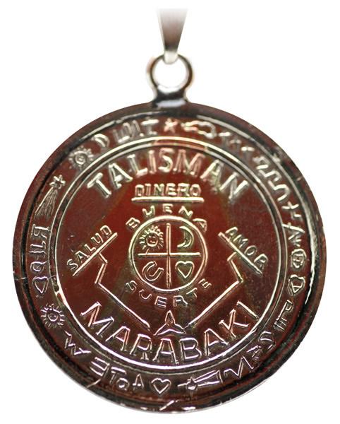 Amuleto Marabaki con Tetragramaton 2.5 cm (Talisman: Buena Suerte-Dinero-Amor-Salud)