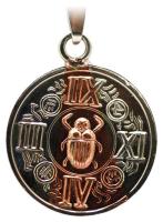 Amuleto Escarabajo Mistico con Tetragramaton 2.5 cm