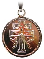 Amuleto Cruz Caravaca con Tetragramaton 2.5 cm (has)