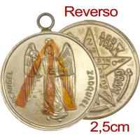 Amuleto Arcangel Zadkiel con Tetragramaton 2.5 cm