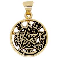 Amuleto Tetragramaton 2,5 cm Gold Filled