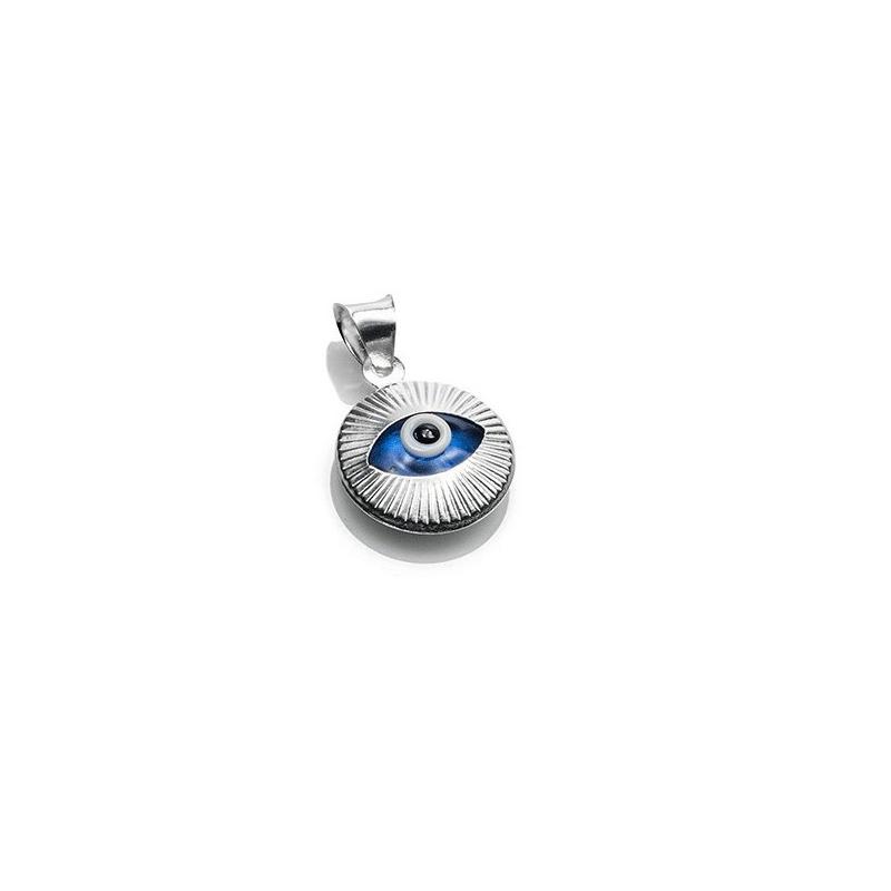 Amuleto Plata Ojo Turco 1,5 cm