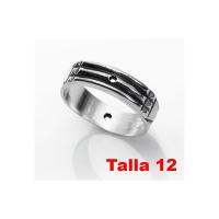 Amuleto Plata Anillo Atlante Talla 12