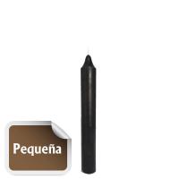 Vela Bujia Pequeña Negra 11 x 1.2 cm (P24)