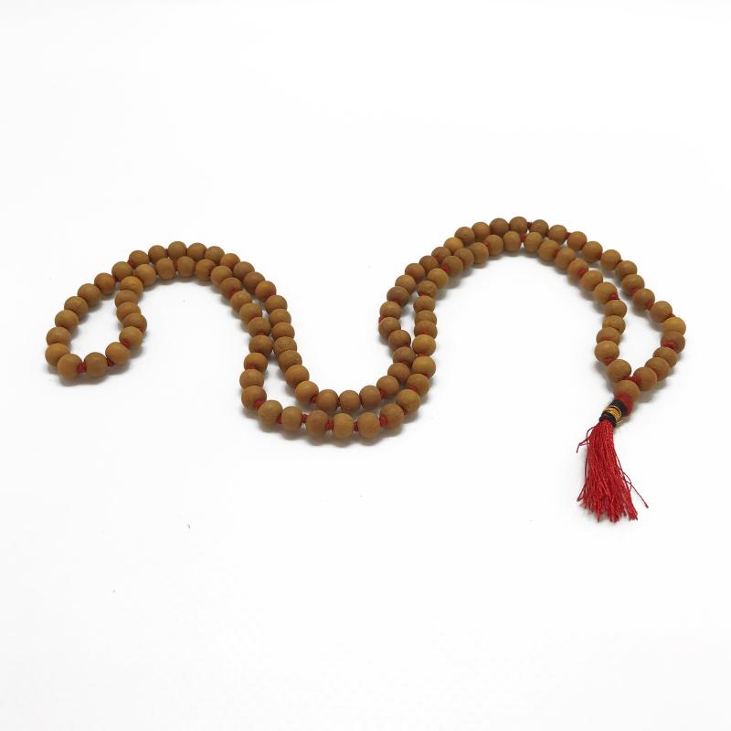 Collar Tibetano Mala 06 mm x 64 cm - resina