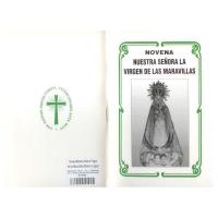 Novena Nuestra Señora Virgen de las Maravillas (Blanco y ne...