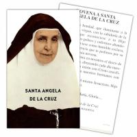 Estampa Angela de la Cruz 7 x 11 cm (P25)