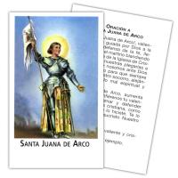 Estampa Juana de Arco 7 x 11 cm (P25)