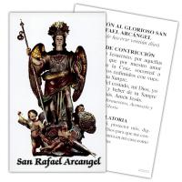 Estampa Arcangel Rafael 7 x 11 cm (P25)