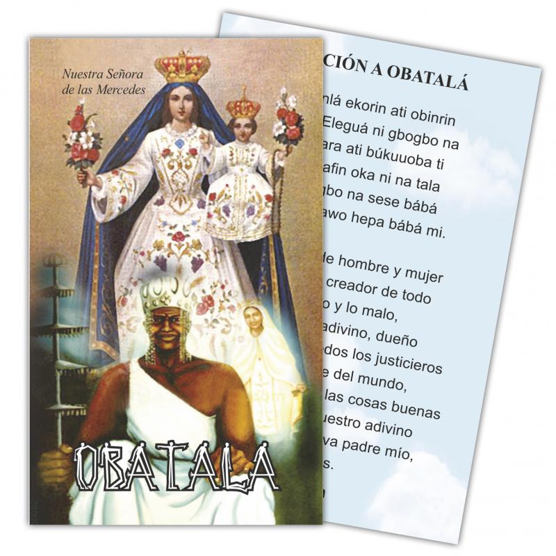 Estampa Obatala 7 x 11 cm (P25)