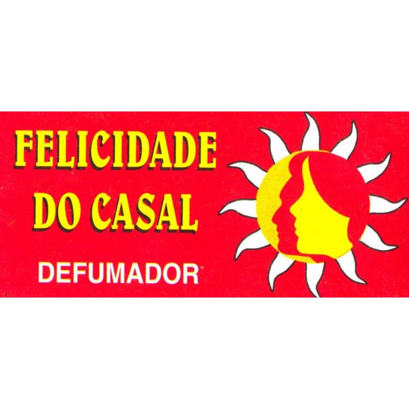 INCIENSO CONO Felicidad de Pareja (Contiene: 20 desfumadores) (Brasil) (S)