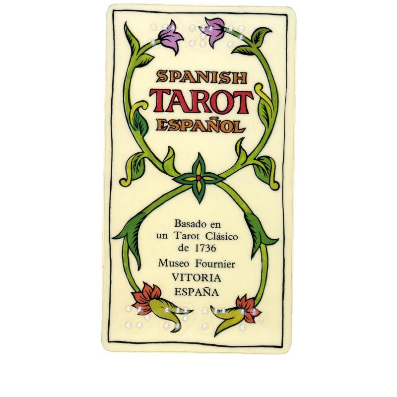 Tarot coleccion Tarot Spanish Tarot Español - Braille (Four) Con Libro Braille