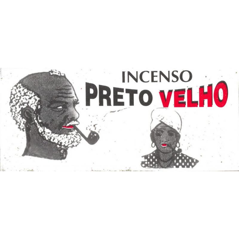 INCIENSO CONO Negro Viejo - Umbanda (Contiene: 20 desfumadores) (Brasil) (S)